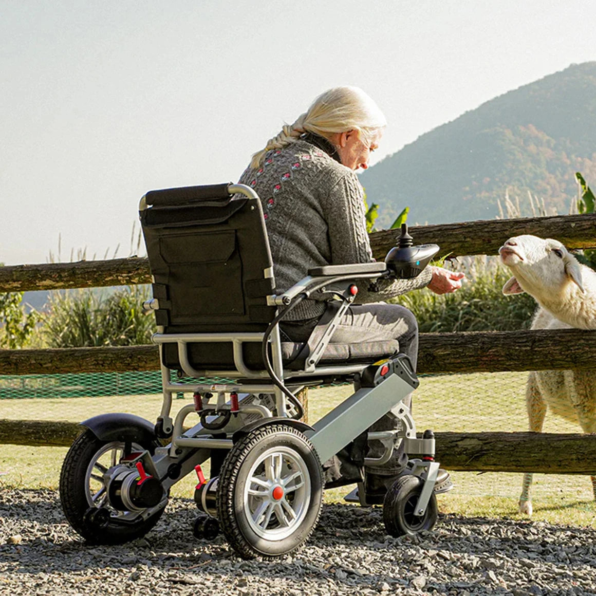 Freedom Rider Electric Wheelchair – Lightweight, Safe & Foldable