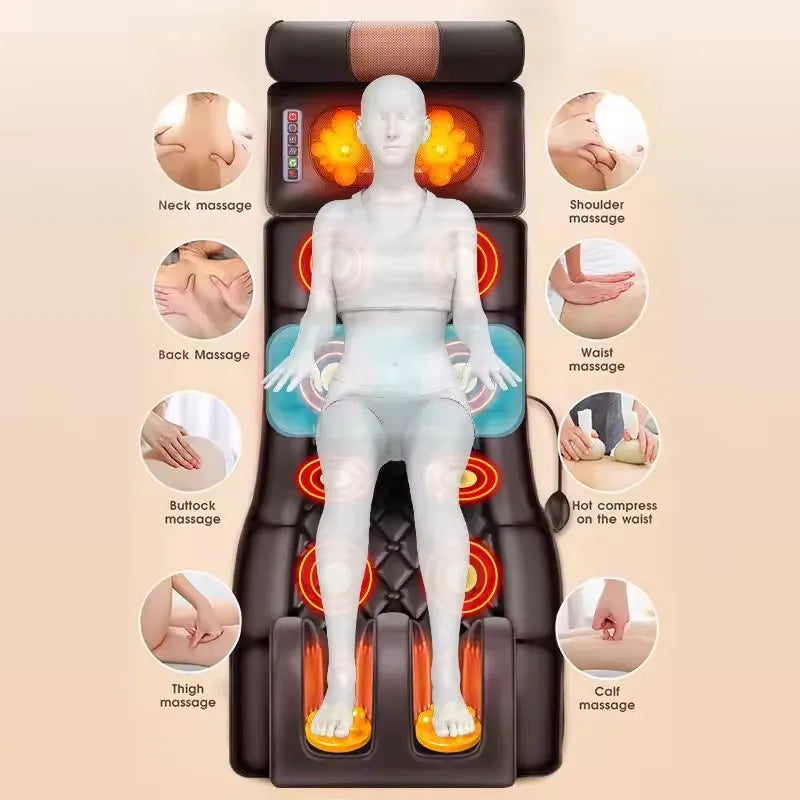 Relaxing Warm Massage Mattress