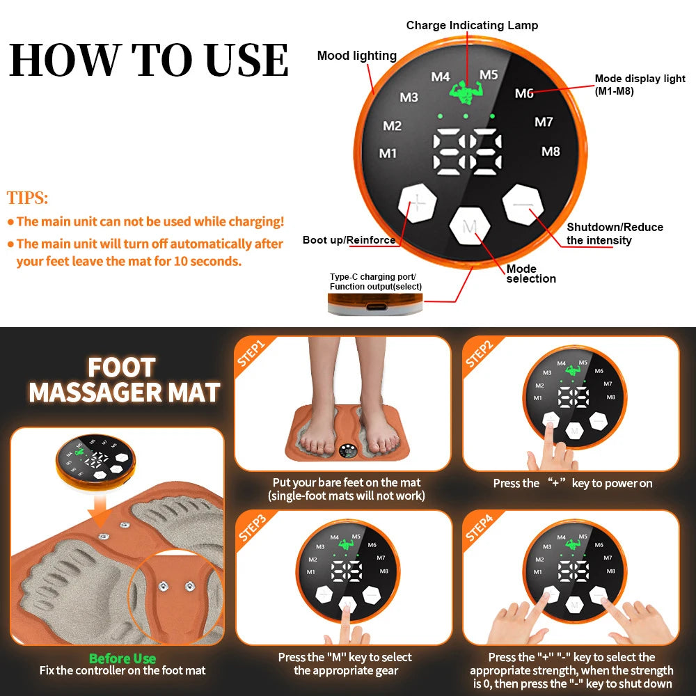 Revive 3D Foot Massage Mat