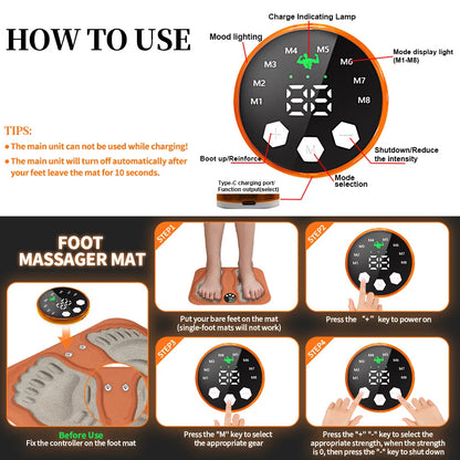 Revive 3D Foot Massage Mat